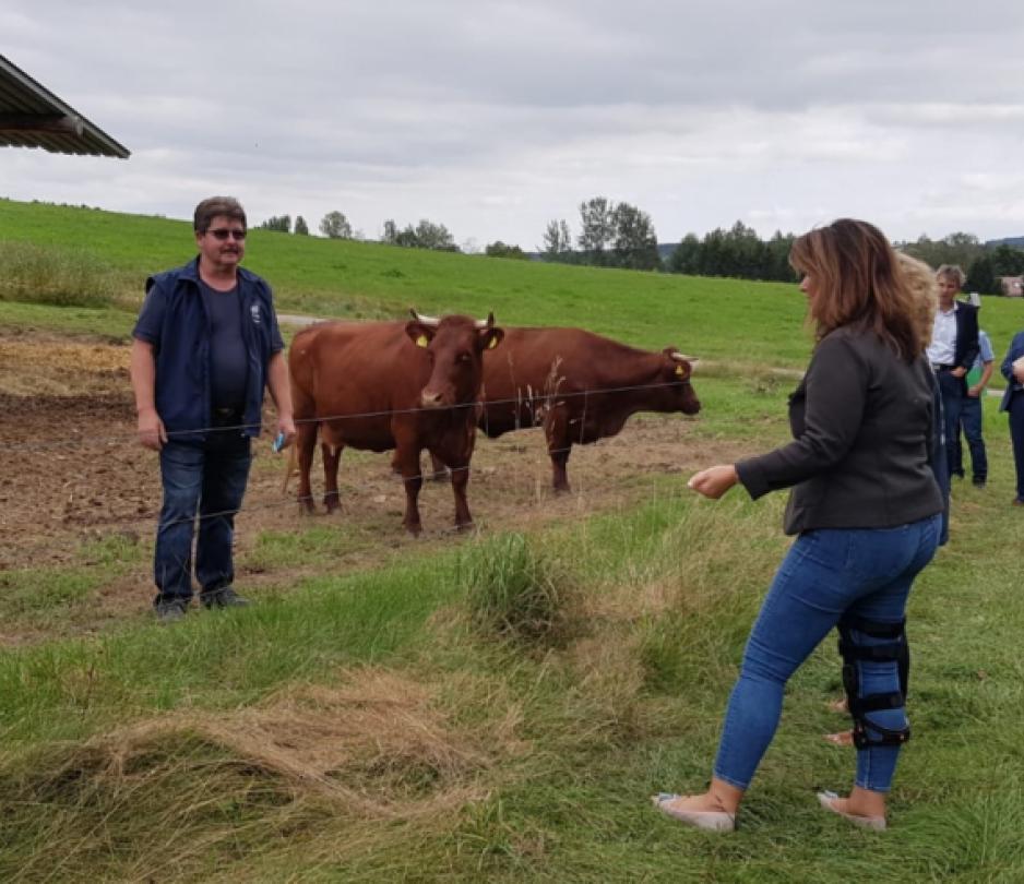 Besuch von Ministerin Michaela Kaniber