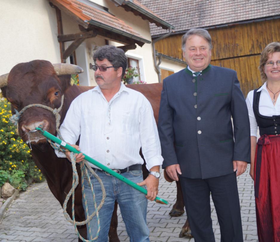 Besuch Minister Helmut Brunner